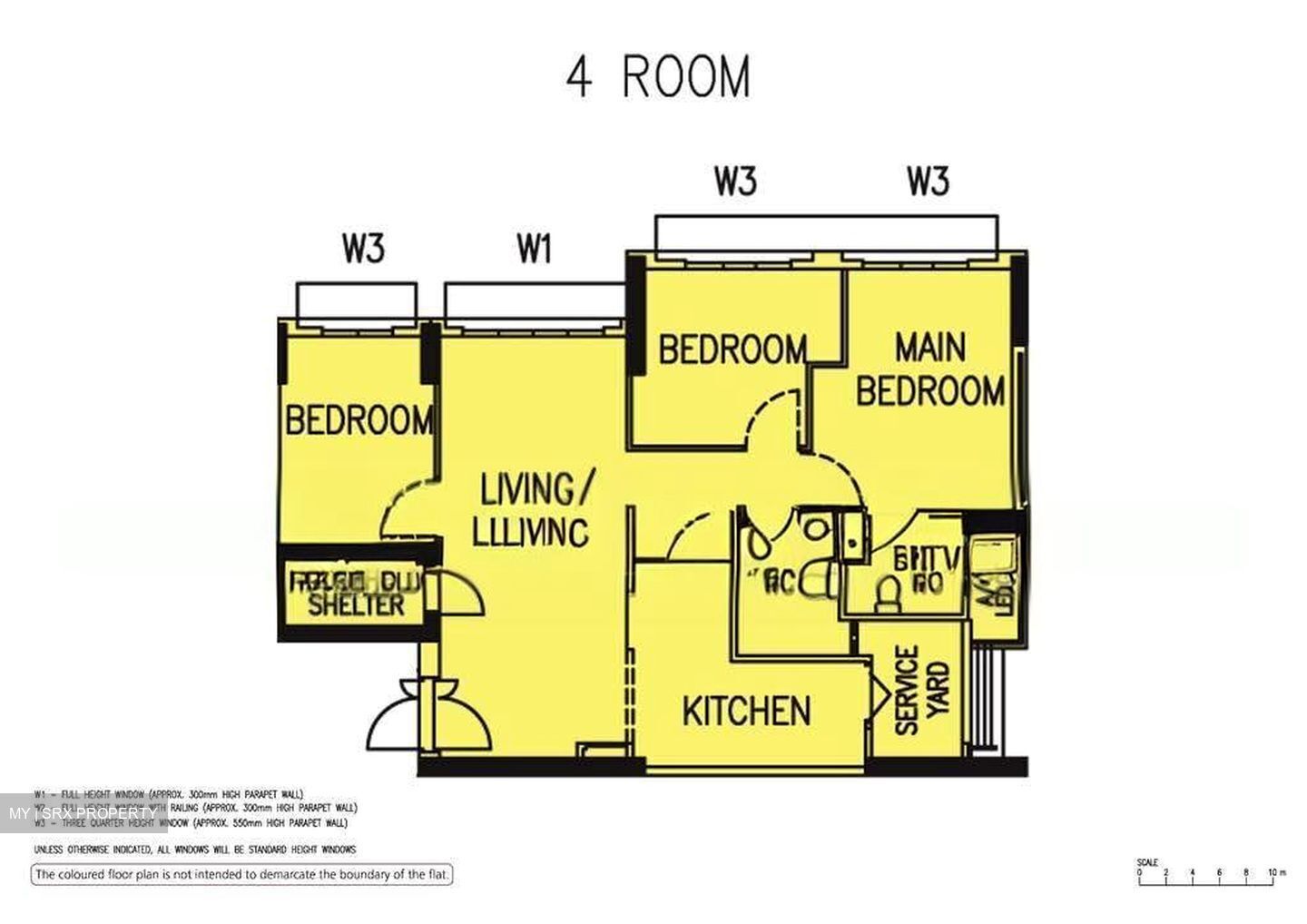 Blk 413B Waterfront I @ Northshore (Punggol), HDB 4 Rooms #612557161